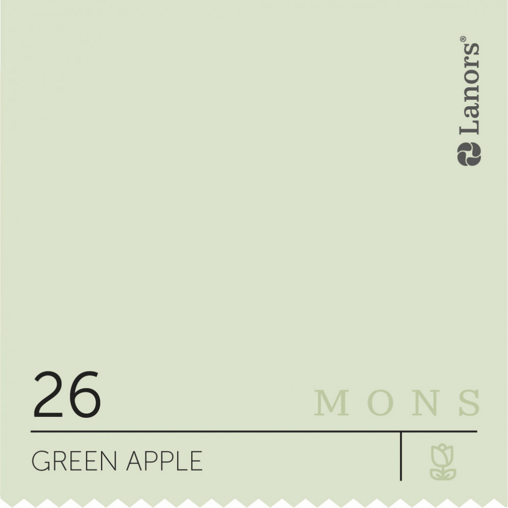 Краска Lanors Mons «Green Apple» (Зеленое яблоко), 26
